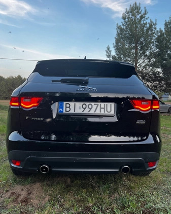 Jaguar F-Pace cena 115900 przebieg: 112800, rok produkcji 2017 z Białystok małe 742